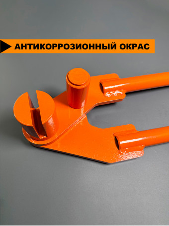 Полосогиб (крюкогиб, кронштейногиб) СпецДеталь, для сгибания полосы, желобов, ПЛГ-50 шириной до 50 мм и толщиной до 5 мм. ПЛГ-50