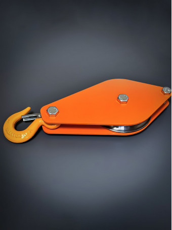 Блок монтажный СПЕЦДЕТАЛЬ с крюком ф120 мм для подъема грузов. БМК-120