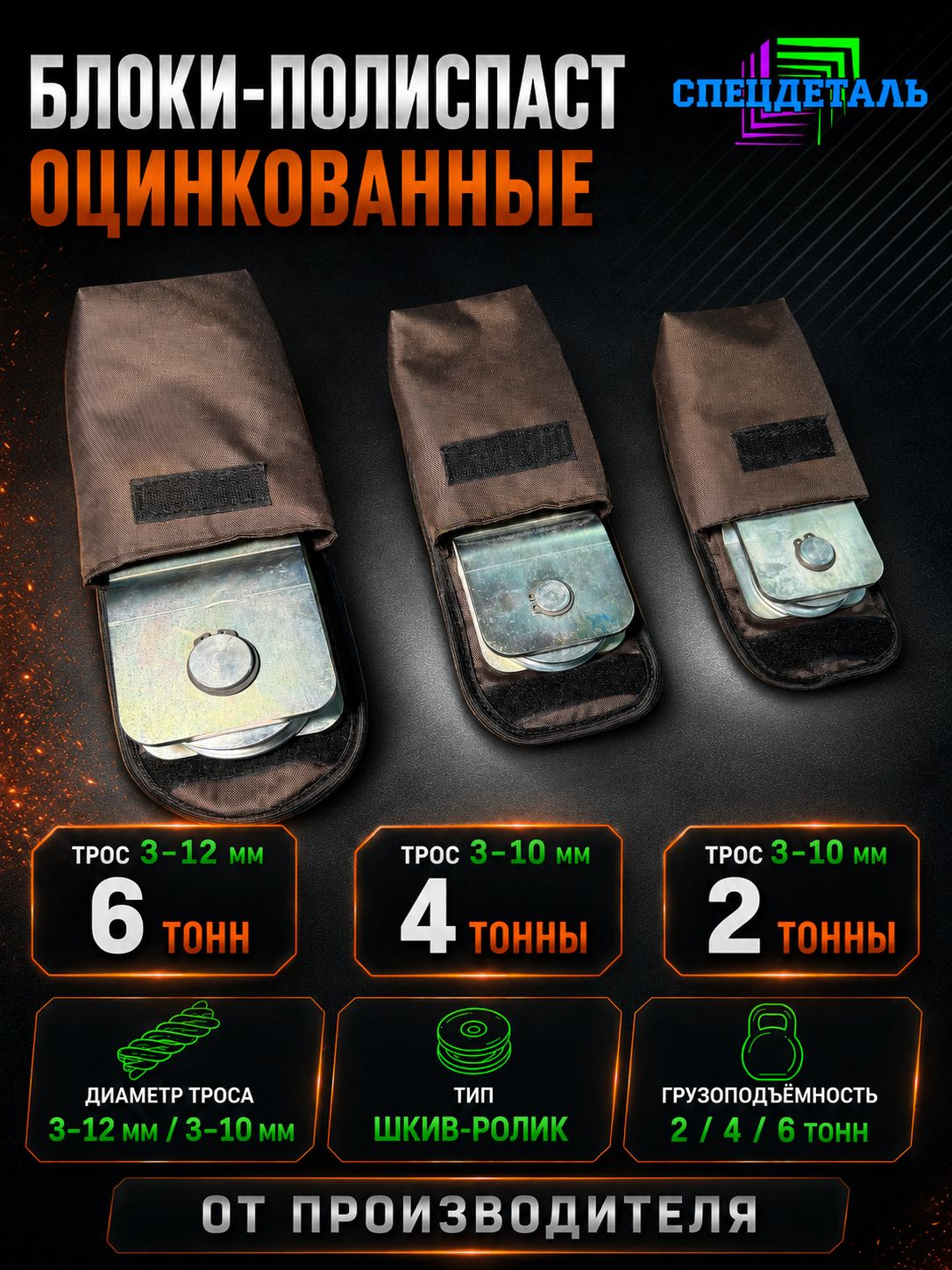 блок для лебедки