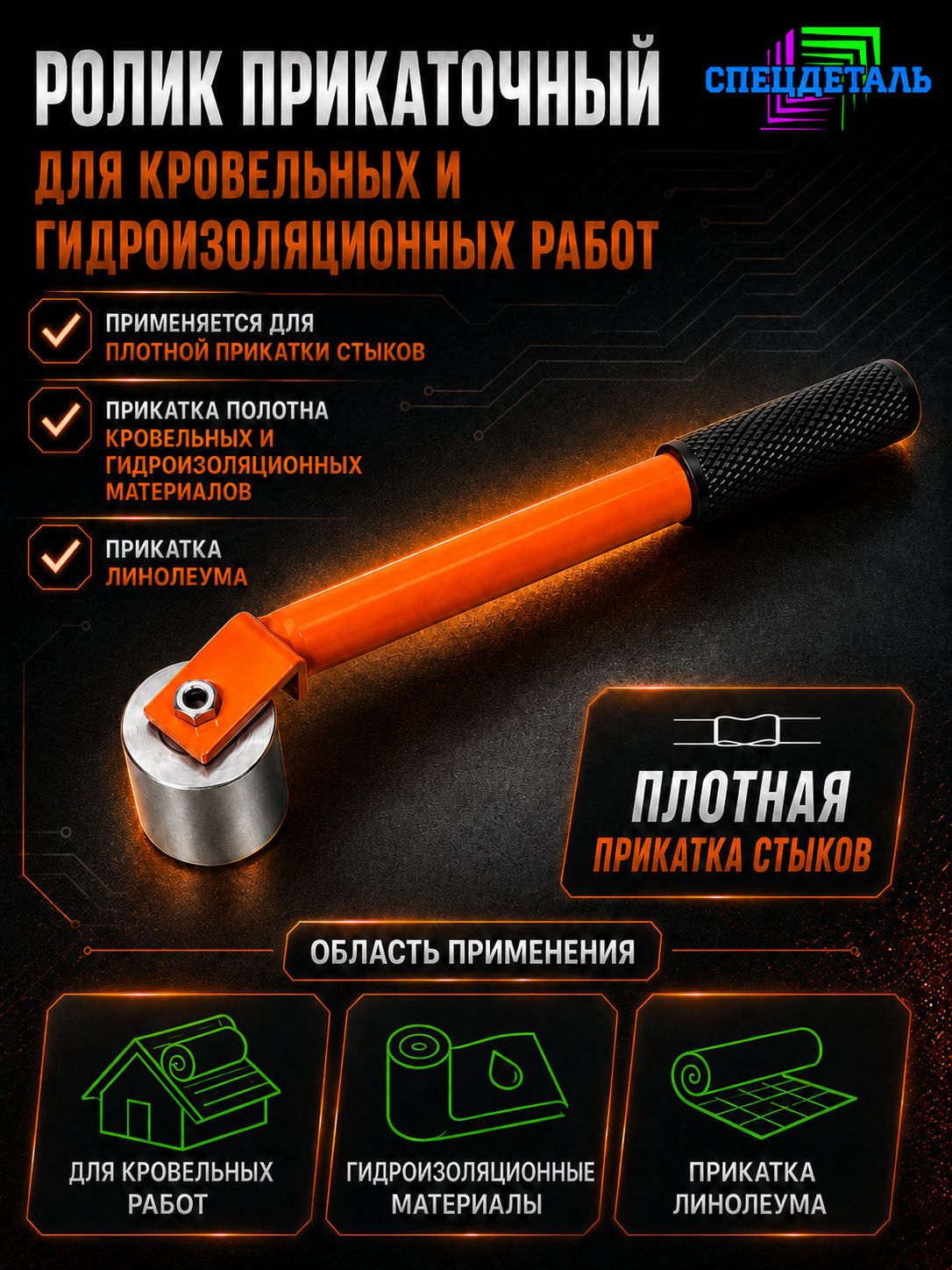 Ролик для прикатки
